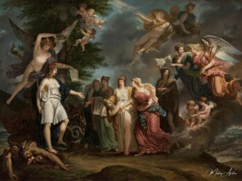 La Francia triunfante alentando las Ciencias y las Artes durante la guerra – Charles Meynier Charles Meynier 2025-05-19