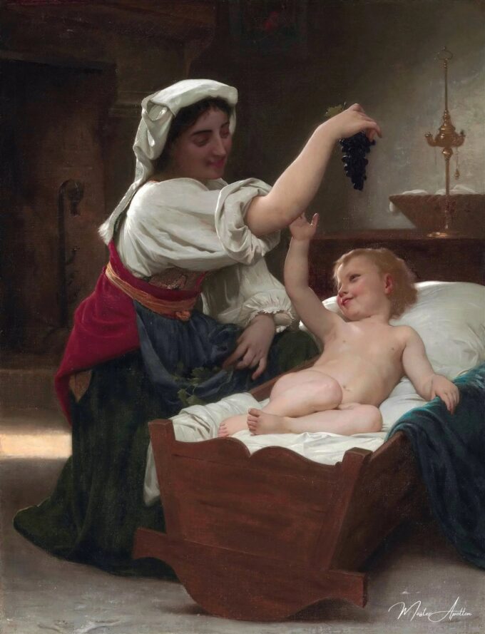 La racimo de uvas – William Bouguereau William Bouguereau 2025-05-15