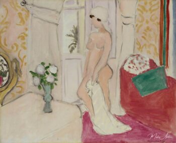 La joven mujer y el jarrón de flores – Matisse Henri Matisse 2025-05-19