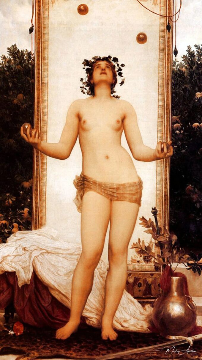 La joven malabarista antigua – Frederic Leighton Frederic Leighton 2025-05-20