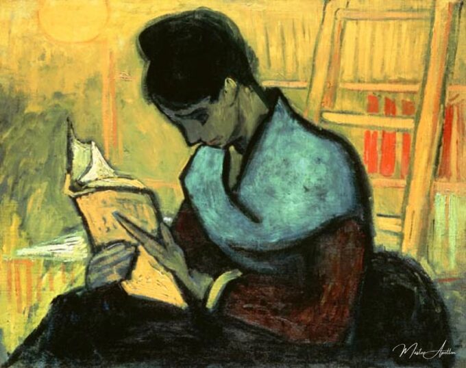 La lectora de novelas – Van Gogh Vincent Van Gogh 2025-05-19