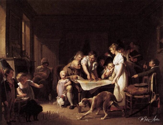 La lectura del Boletín del Gran – Louis Boilly Louis Boilly 2025-05-19