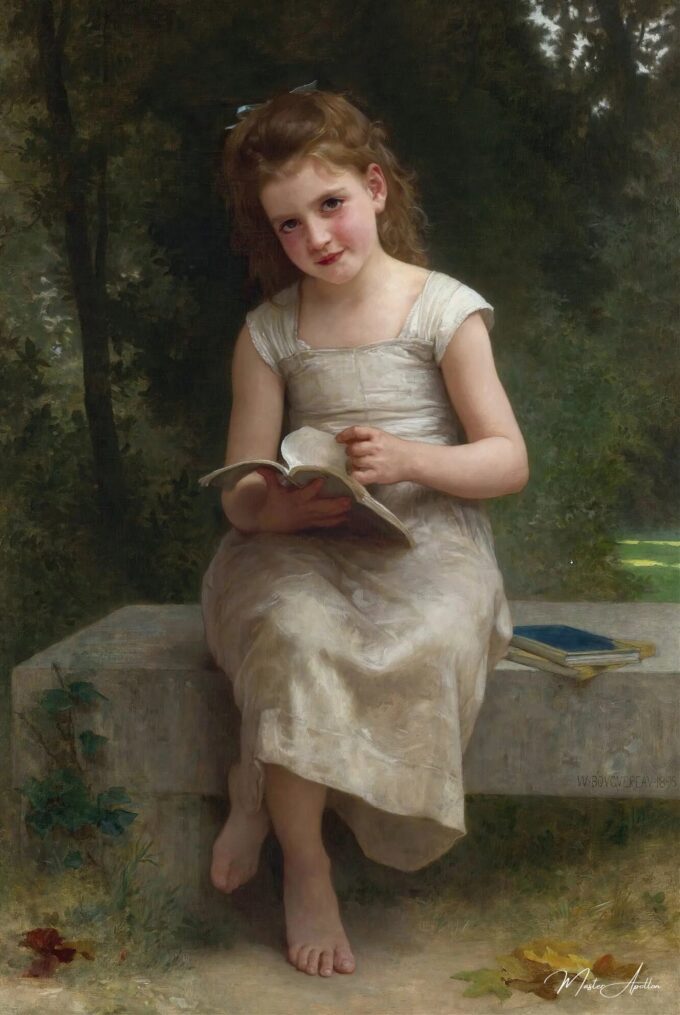La Liseuse – William-Adolphe Bouguereau William Bouguereau 2025-05-15
