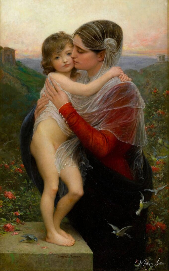 La Madona y el niño – Lionel Royer Lionel Royer 2025-05-19