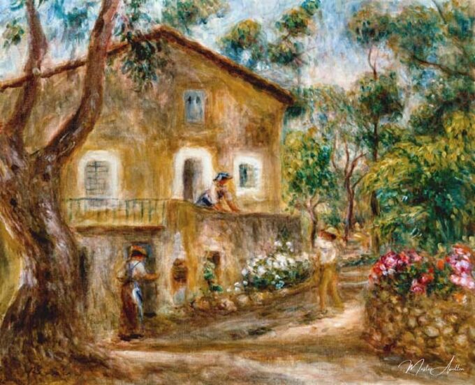 La casa de Collettes en Cagnes – Pierre-Auguste Renoir Pierre-Auguste Renoir 2025-05-09