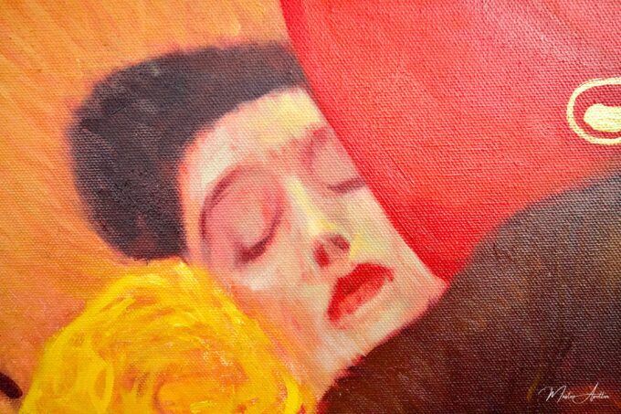 La Medicina – Una Obra Reimaginada de Gustav Klimt por Master Apollon | 180 x 270 cm Pintura Original en Venta 2025-03-15 15