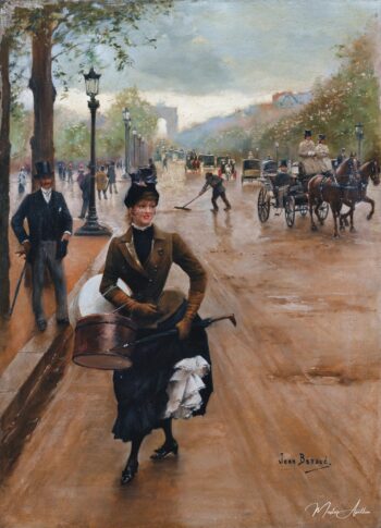 La modista en los Campos Elíseos – Jean Béraud Jean Béraud 2025-05-22
