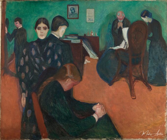 La muerte en la habitación de la enferma – Edvard Munch Edvard Munch 2025-04-17