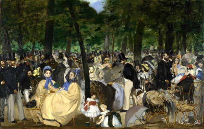 La Música en las Tullerías – Edouard Manet Édouard Manet 2025-06-01
