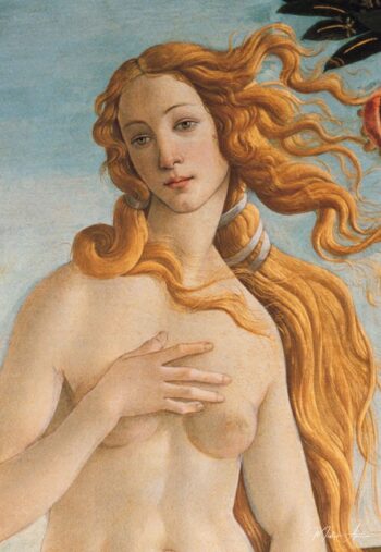 El nacimiento de Venus (detalle) – Sandro Botticelli Reproducción de cuadros famosos 2025-05-16