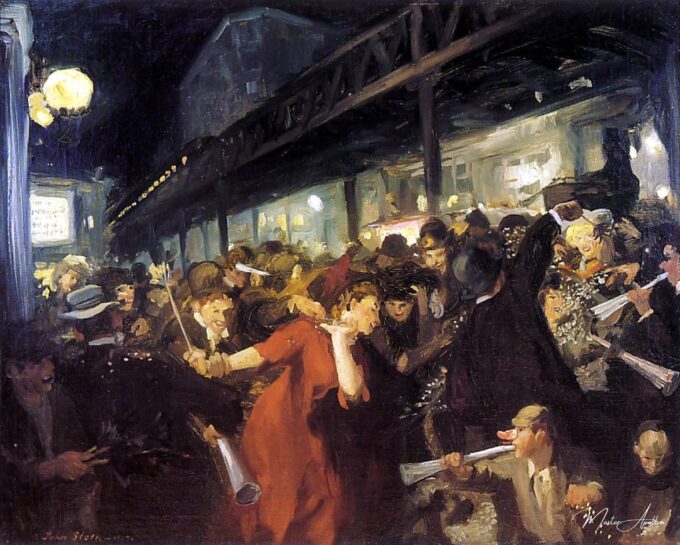 La noche de las elecciones – John Sloan John Sloan 2025-03-11