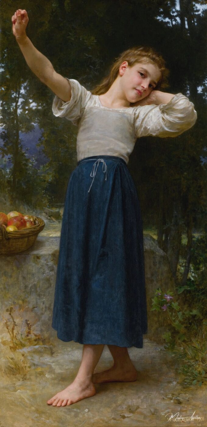 La perezosa – William-Adolphe Bouguereau William Bouguereau 2025-05-15