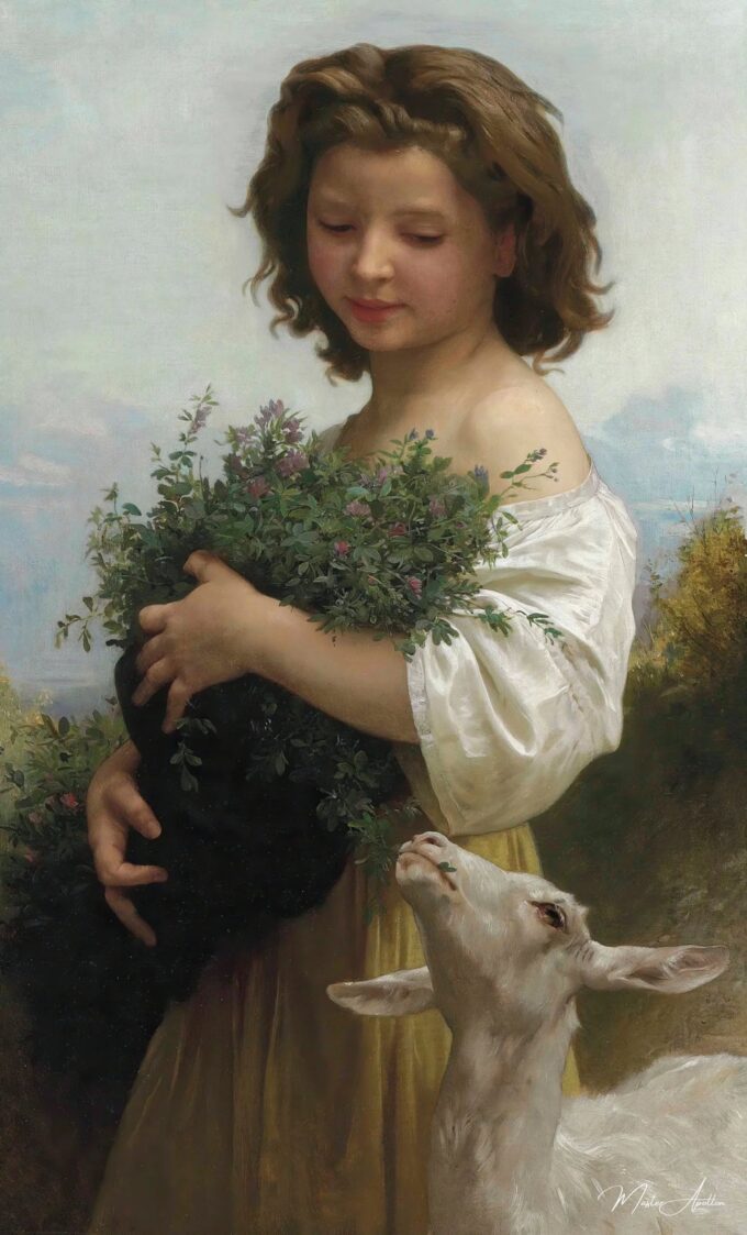 La pequeña Esméralda – William-Adolphe Bouguereau William Bouguereau 2025-05-15