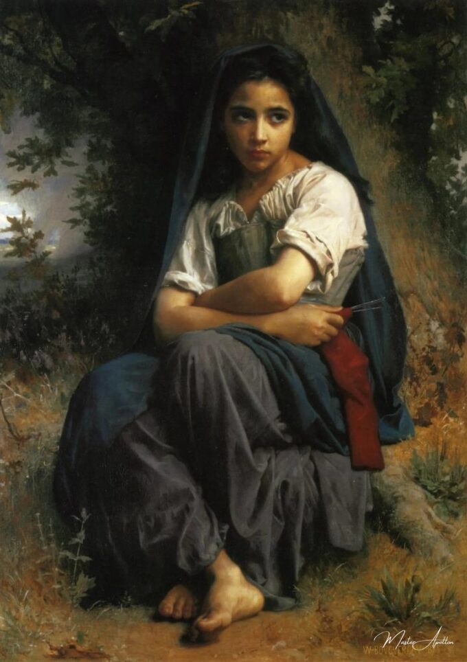 La pequeña tricoteuse – William Bouguereau William Bouguereau 2025-05-15