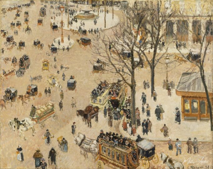 La Plaza del Teatro Francés – Camille Pissarro Camille Pissarro 2025-05-08
