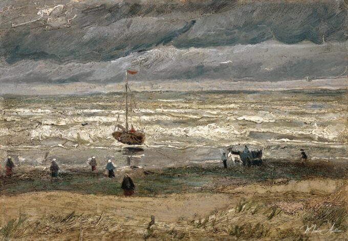 La playa de Scheveningen – Van Gogh Vincent Van Gogh 2025-05-19