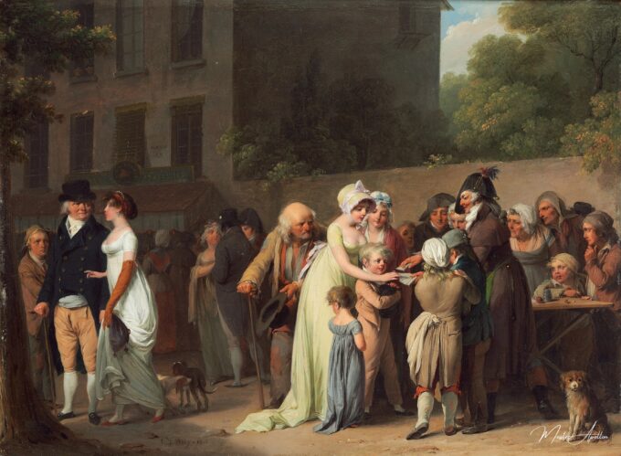 La punta del mapa en el bulevar – Louis Boilly Louis Boilly 2025-05-19