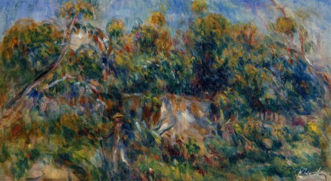 La promenade del pintor en Cagnes – Pierre-Auguste Renoir Pierre-Auguste Renoir 2025-05-09