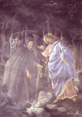 La purificación del leproso y la tentación de Cristo, en la capilla Sixtina: detalle del dev – Sandro Botticelli Sandro Botticelli 2025-05-22