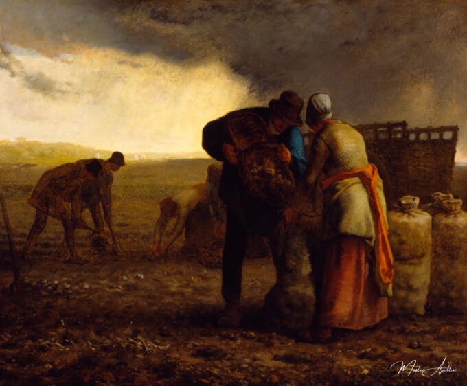 La cosecha de las patatas – Jean-François Millet Jean-François Millet 2025-03-24