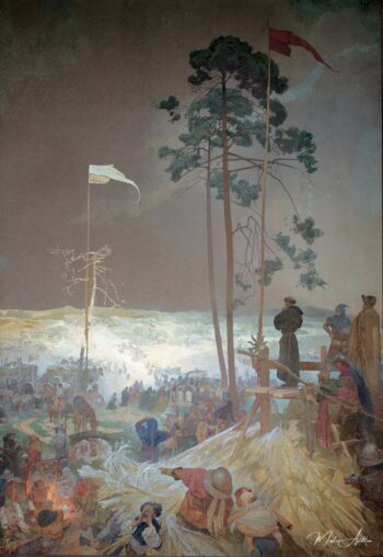 La reunión en Krizkach – Mucha Alfons Mucha 2025-05-19 2