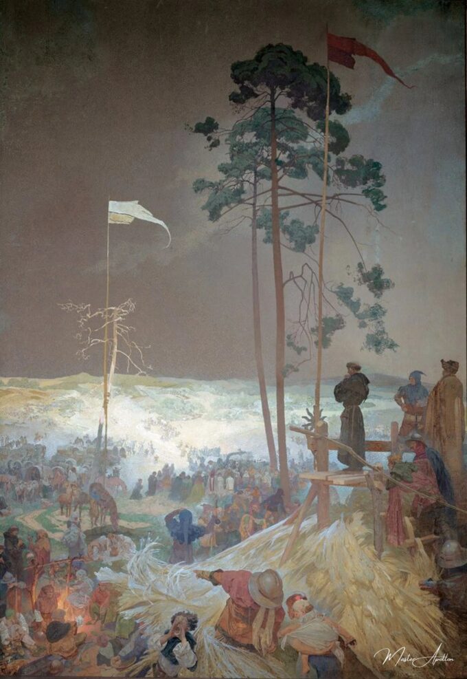 La reunión en Krizkach – Mucha Alfons Mucha 2025-05-22 2