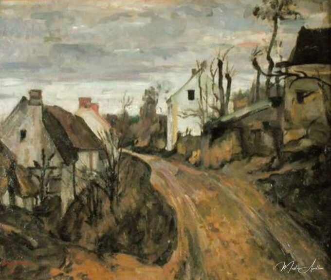 La ruta del pueblo, Auvers – Paul Cézanne Paul Cézanne 2025-05-10