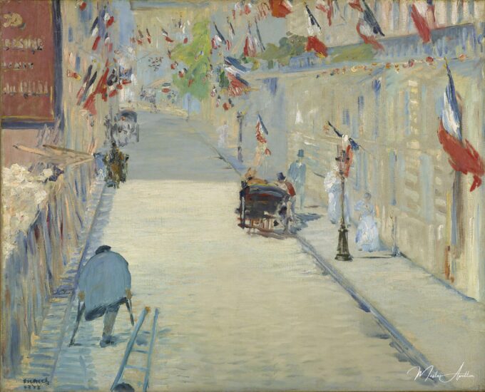 La Rue Mosnier con banderas – Edouard Manet Édouard Manet 2025-06-01