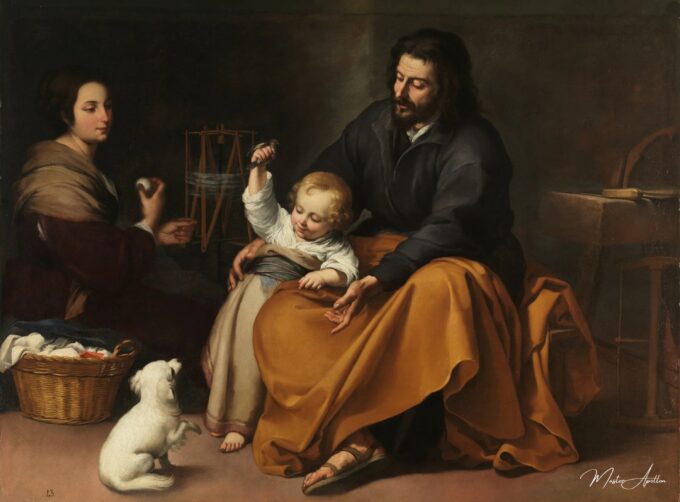 La Sagrada Familia con un pájaro – Bartolomé Esteban Murillo Bartolomé Esteban Murillo 2025-05-20