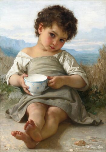 La Taza de Leche – William-Adolphe Bouguereau William Bouguereau 2025-05-19