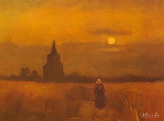 La vieja torre del cementerio en Nuenen – Van Gogh Vincent Van Gogh 2025-05-14 2