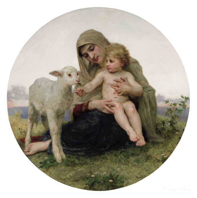 La Virgen con el cordero – William Bouguereau William Bouguereau 2025-05-20