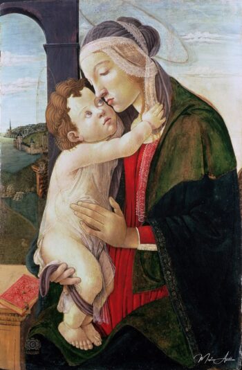 La Virgen con el Niño, siglo XV – Sandro Botticelli Sandro Botticelli 2025-05-19
