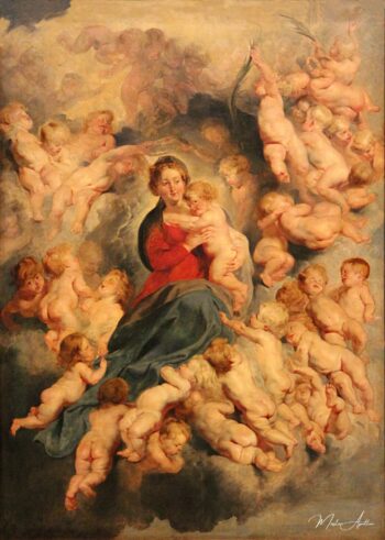 La Virgen con el Niño rodeada de los Santos Inocentes o, La Virgen con los Ángeles – Peter Paul Rubens Peter Paul Rubens 2025-05-19