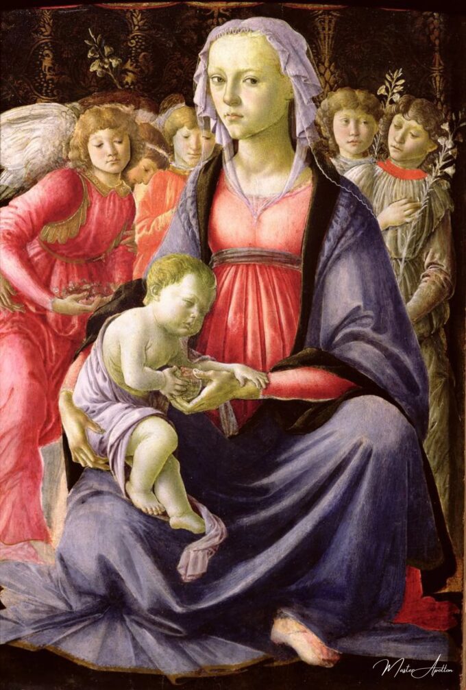 La Virgen y el Niño rodeados de cinco ángeles – Sandro Botticelli Sandro Botticelli 2025-05-16 2