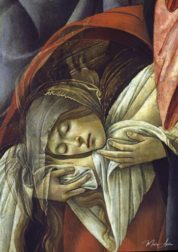 Lamentación sobre el Cristo muerto, detalle de María Magdalena – Sandro Botticelli Sandro Botticelli 2025-05-20
