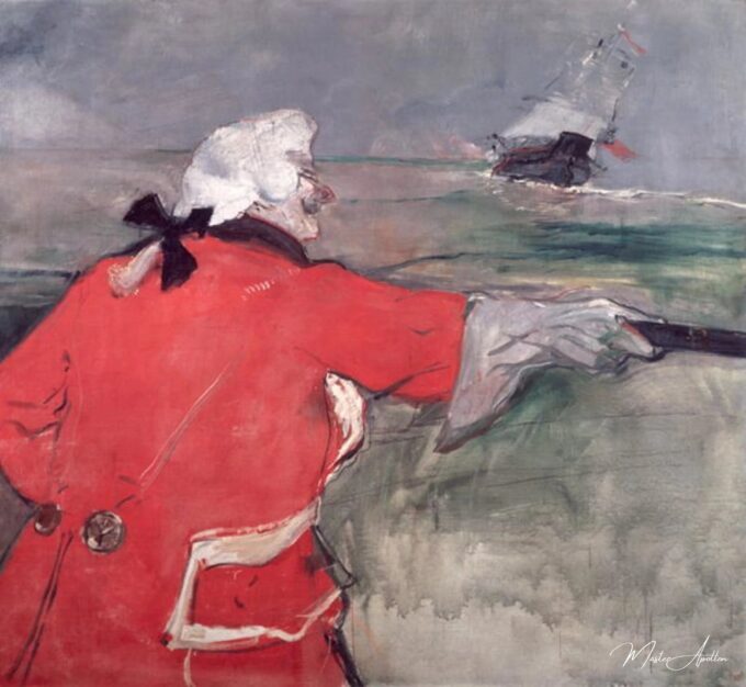 El Almirante Viaud, o Paul Viaud en traje de almirante – Toulouse Lautrec Henri de Toulouse-Lautrec 2025-05-14