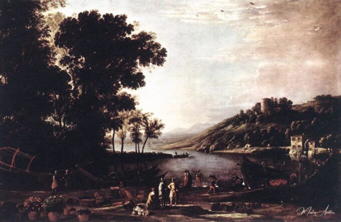 Paisaje con comerciantes – Claude Lorrain Claude Lorrain 2025-05-20