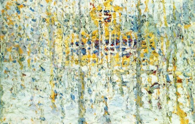 Paisaje con casa amarilla – Kazimir Malevich Kazimir Malevich 2025-04-17