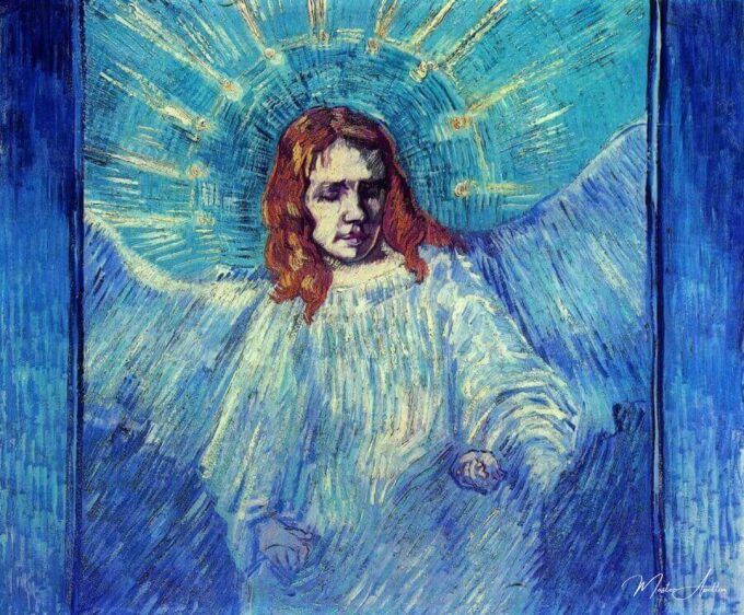 El ángel (según Rembrandt) – Van Gogh Vincent Van Gogh 2025-05-19