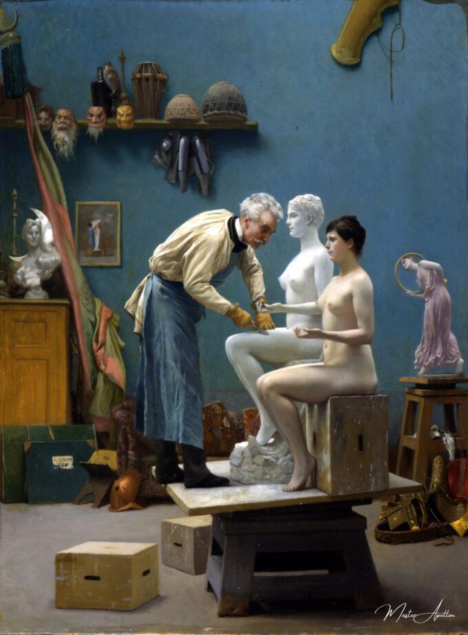 El artista esculpiendo el Tanagra – Jean-Léon Gérôme Jean-Léon Gérôme 2025-03-15