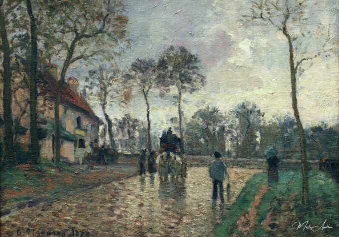 El autocar hacia Louveciennes – Camille Pissarro Camille Pissarro 2025-03-14