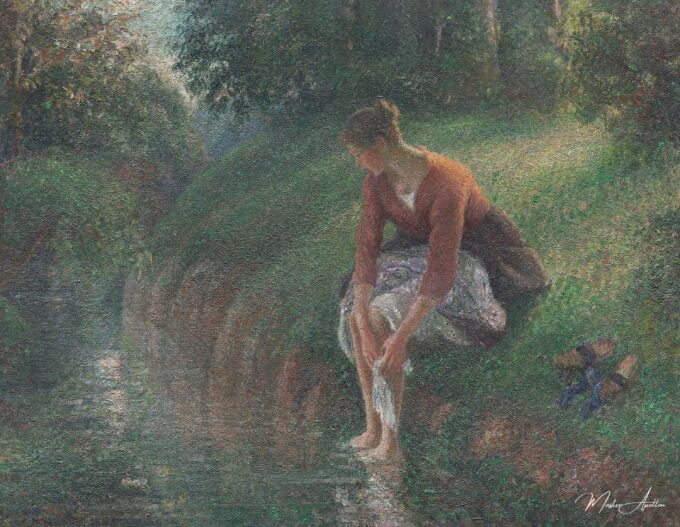 El baño de pies – Camille Pissarro Camille Pissarro 2025-03-14