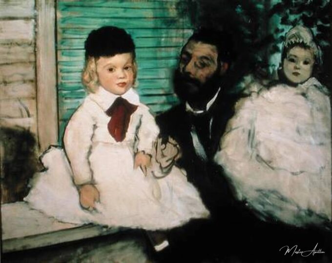 El barón Lepic con sus dos hijas – Edgar Degas Edgar Degas 2025-05-30
