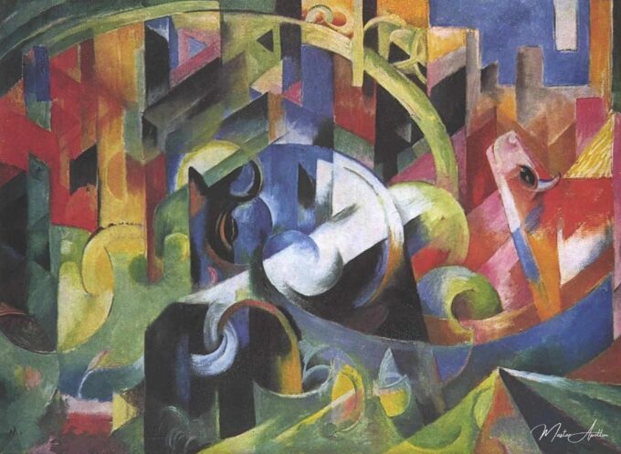 El ganado I – Franz Marc Franz Marc 2025-05-20