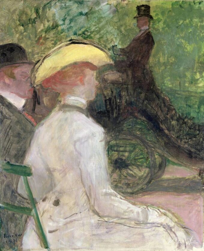 El bosque de Boulogne – Toulouse Lautrec Henri de Toulouse-Lautrec 2025-05-14