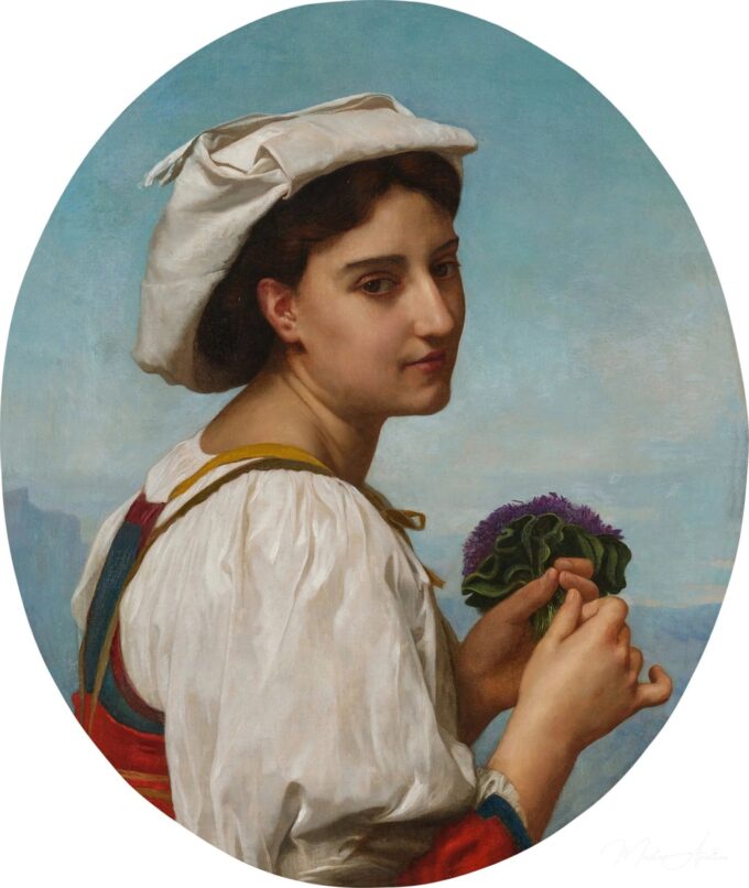 El ramo de violetas – William Bouguereau William Bouguereau 2025-05-20