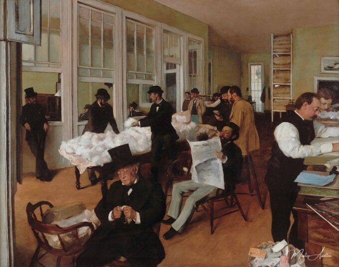 El despacho de algodón en Nueva Orleans – Edgar Degas Edgar Degas 2025-05-30