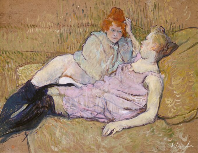 El canapé – Toulouse Lautrec Henri de Toulouse-Lautrec 2025-05-14
