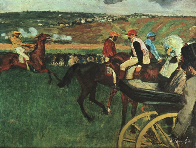 El campo de carreras – Edgar Degas Edgar Degas 2025-05-09 2